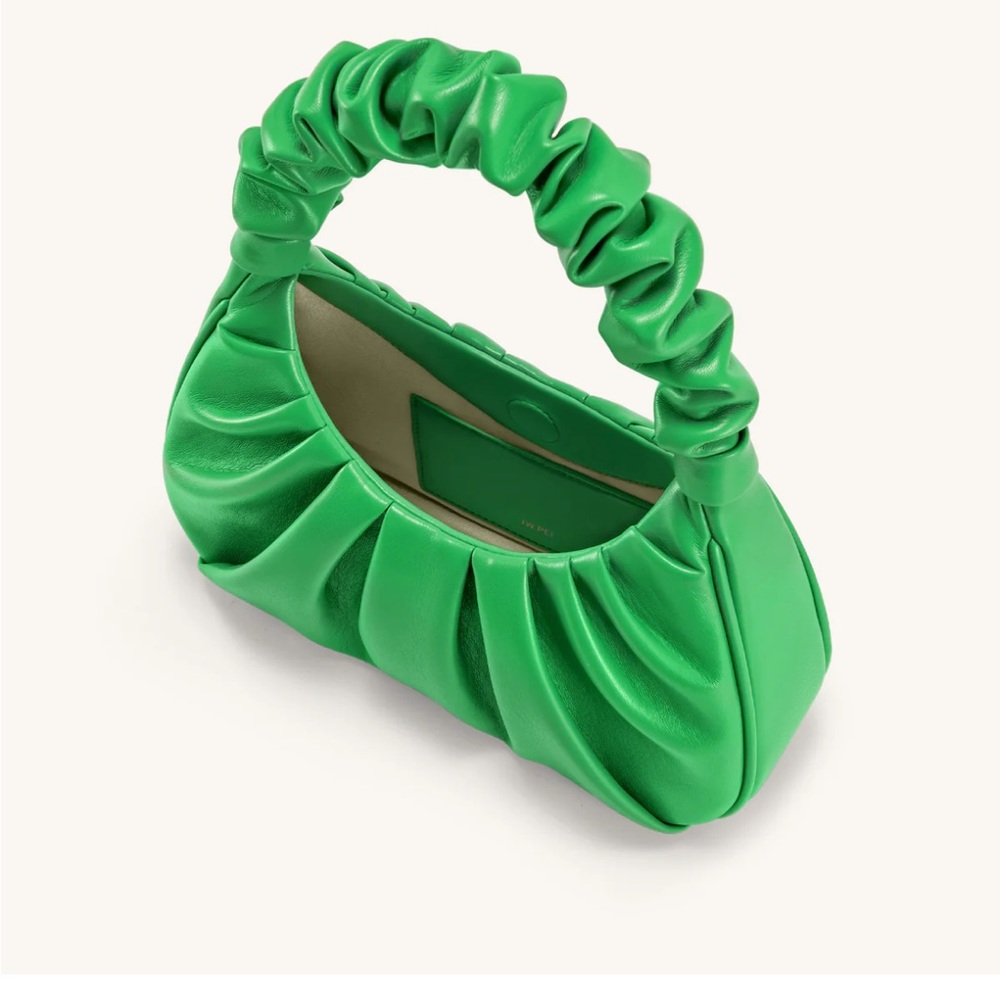 Green Ruched Hobo Bags